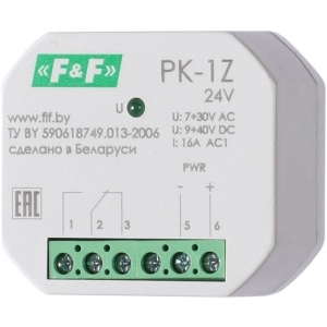Реле промежуточное (электромагнитное) PK-1Z-24
